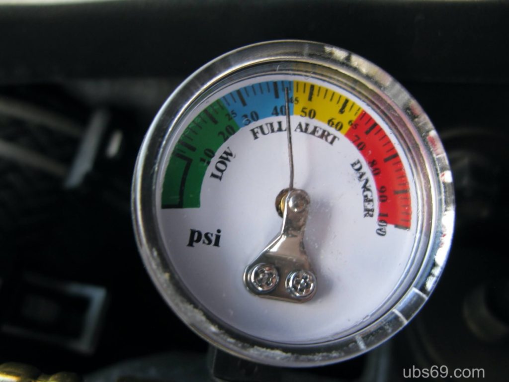 エンジンをかけた時のゲージの状態