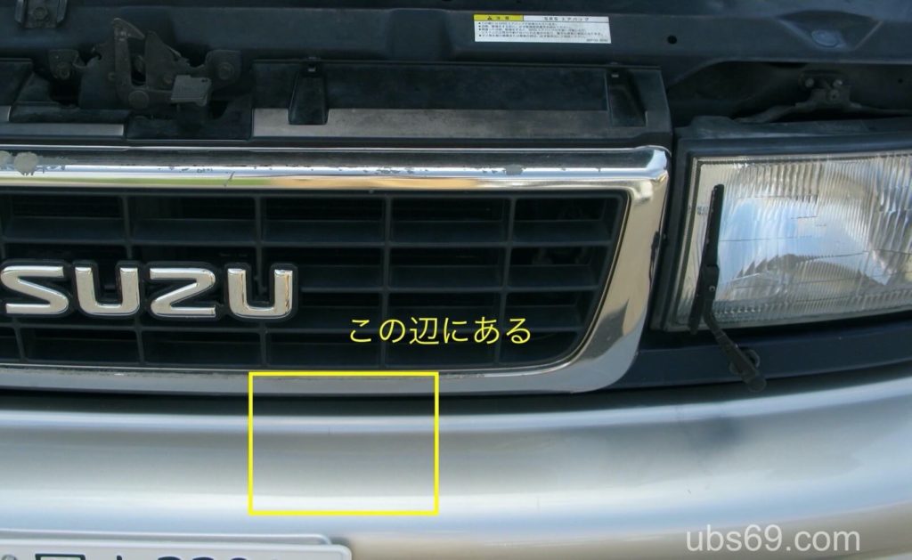 サイトグラスの場所