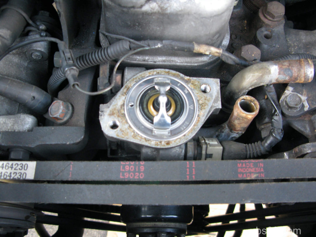 古いサーモスタット