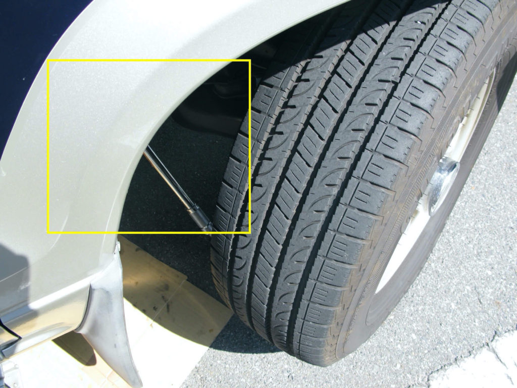 フィルターの場所